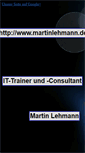Mobile Screenshot of martinlehmann.de